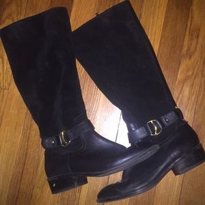 Ralph Lauren Suede/Leather Boots
